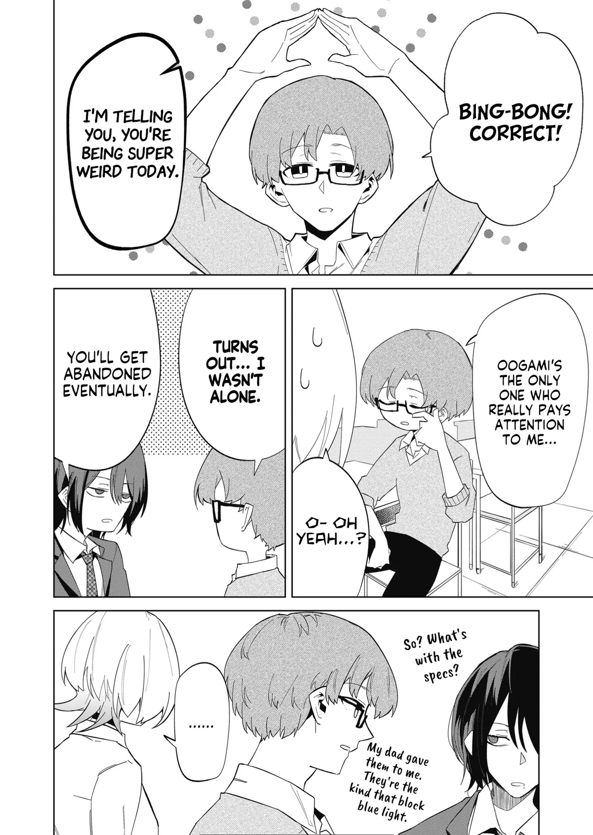Wolf-chan Is Trying to Feign Indifference Chapter 7 page 8 - Chapter 7: Changes and Drenched