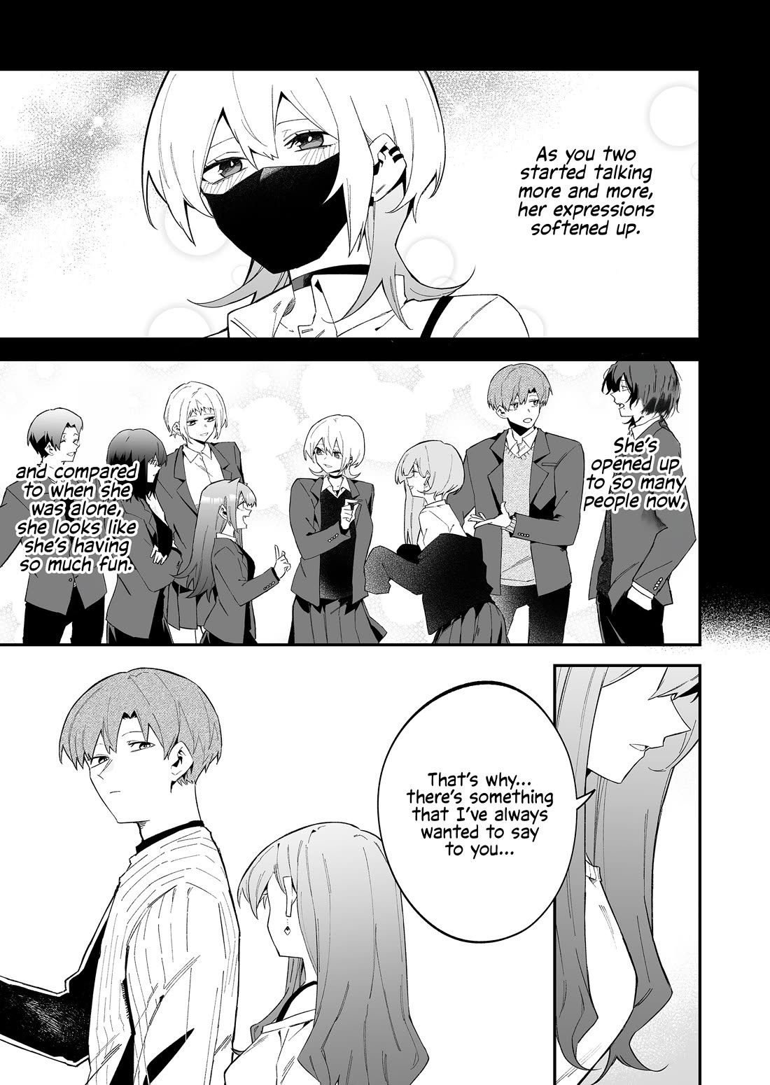 Wolf-chan Is Trying to Feign Indifference Chapter 73 page 11 - Chapter 73: The Oshi Protection Squad and Debriefing