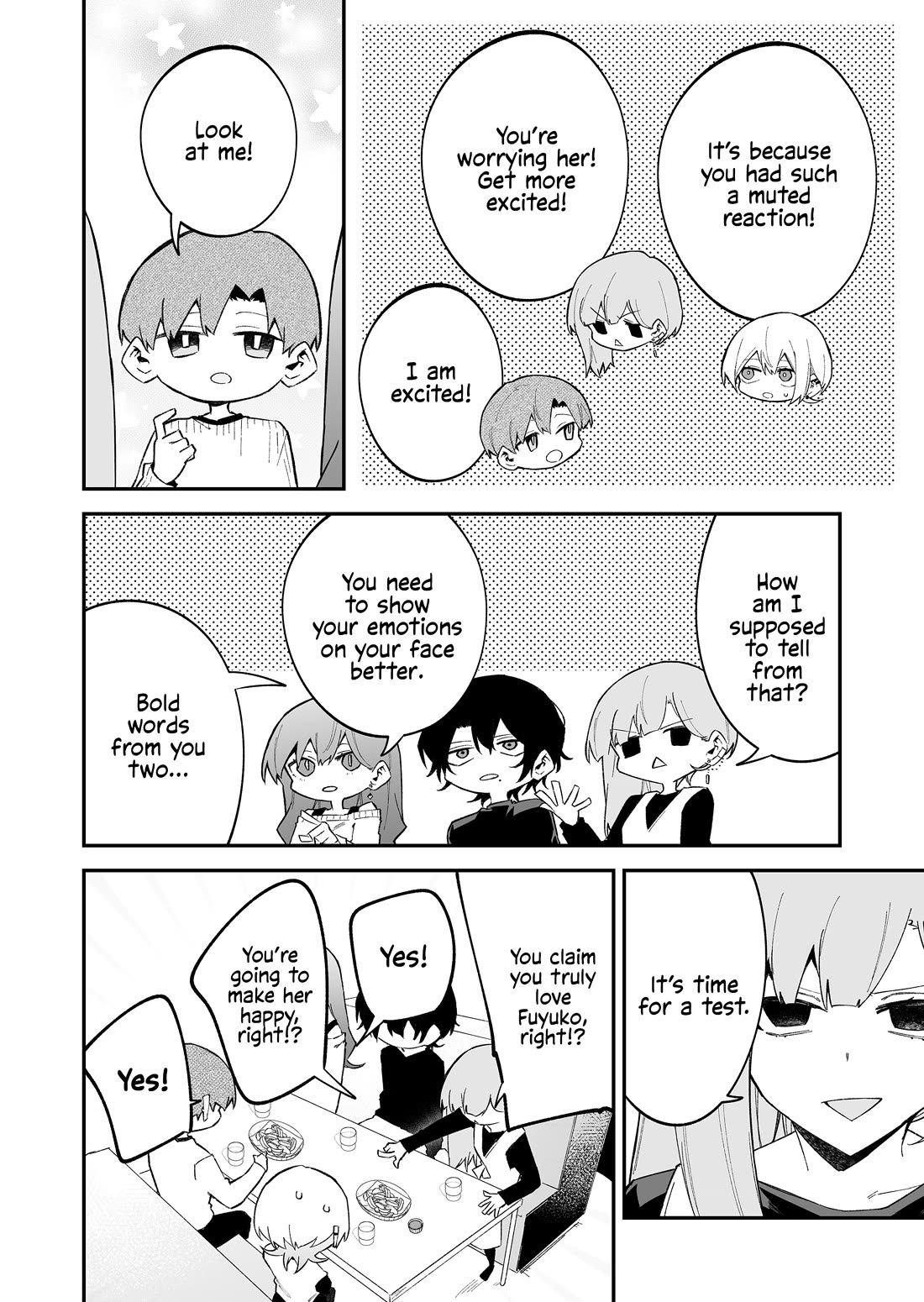 Wolf-chan Is Trying to Feign Indifference Chapter 73 page 4 - Chapter 73: The Oshi Protection Squad and Debriefing