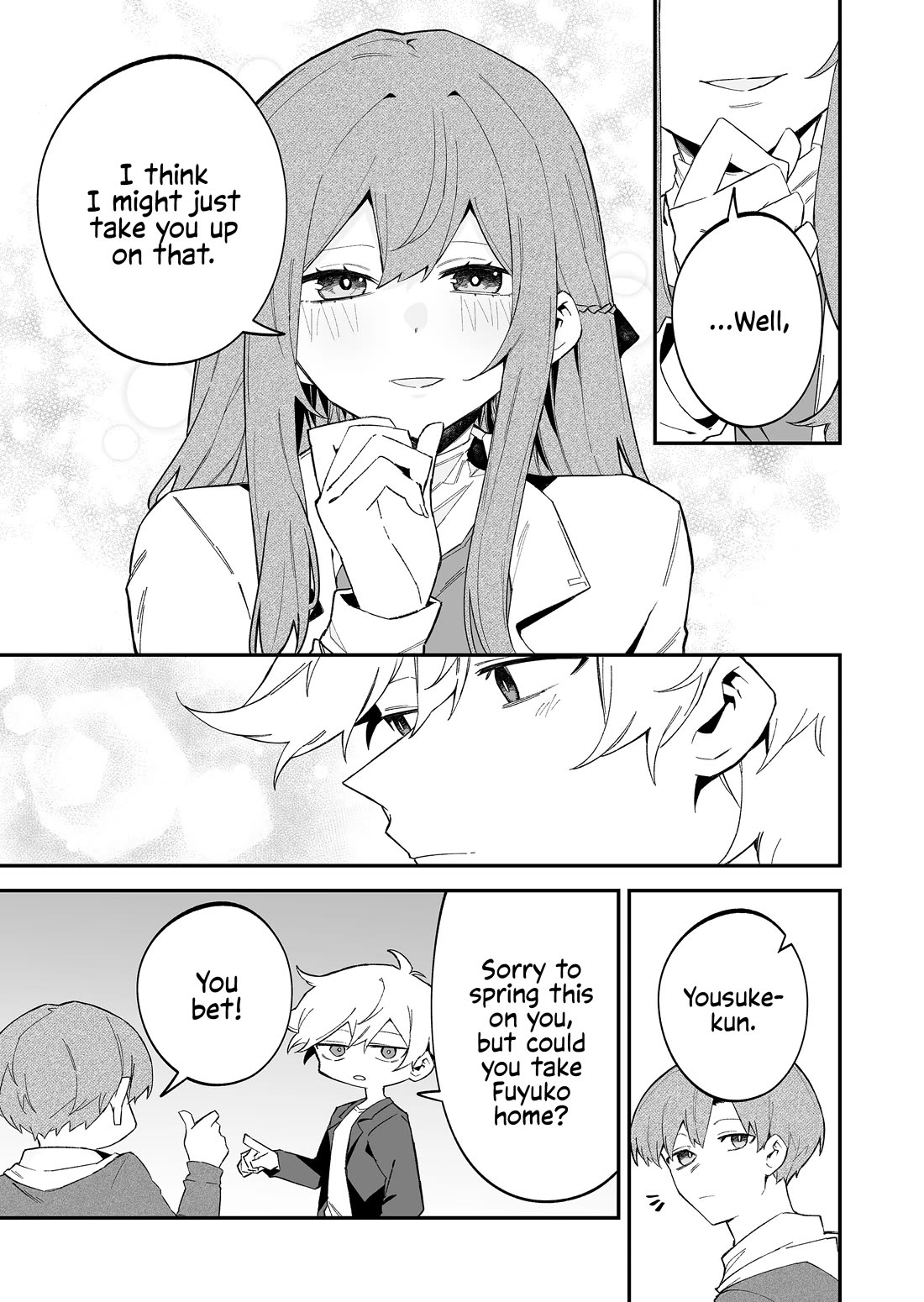 Wolf-chan Is Trying to Feign Indifference Chapter 74 page 13 - Chapter 74: The older siblings and the younger siblings