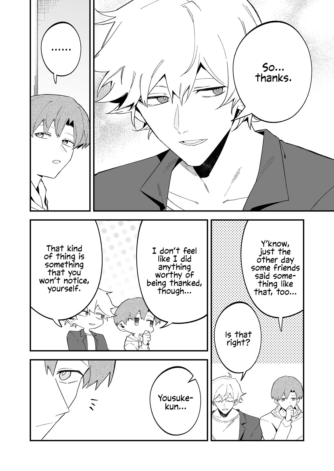 Wolf-chan Is Trying to Feign Indifference Chapter 74 page 8 - Chapter 74: The older siblings and the younger siblings
