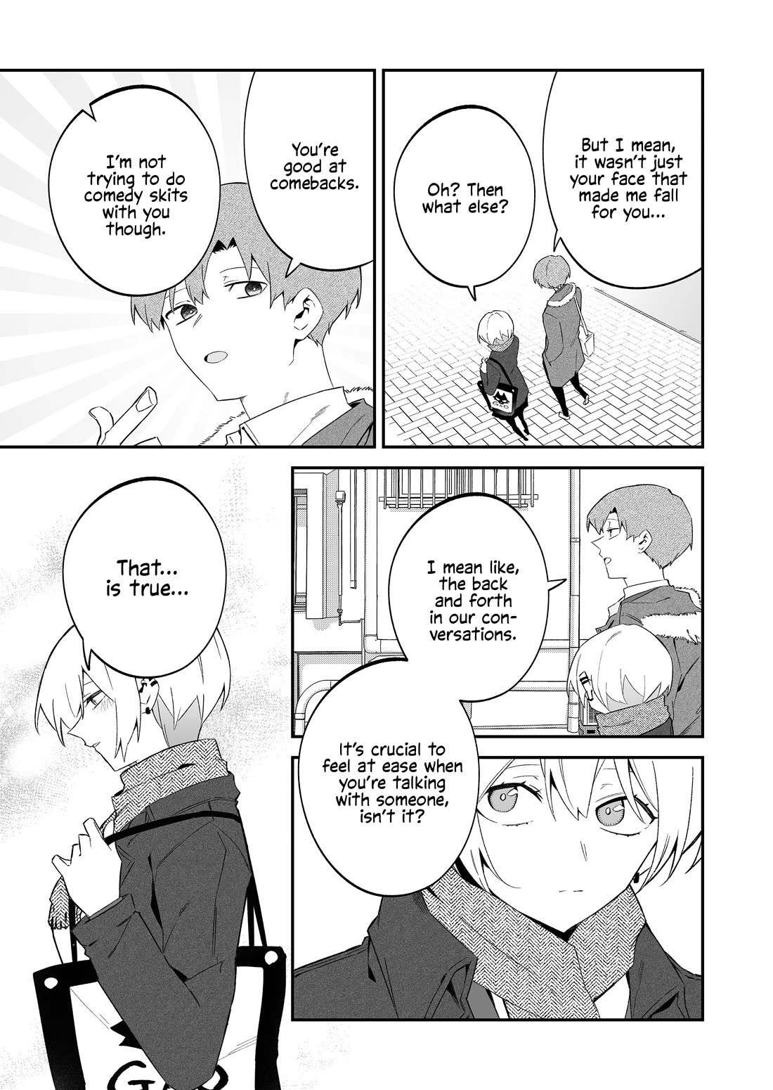 Wolf-chan Is Trying to Feign Indifference Chapter 75 page 11 - Chapter 75: Love gossip and an interrogation