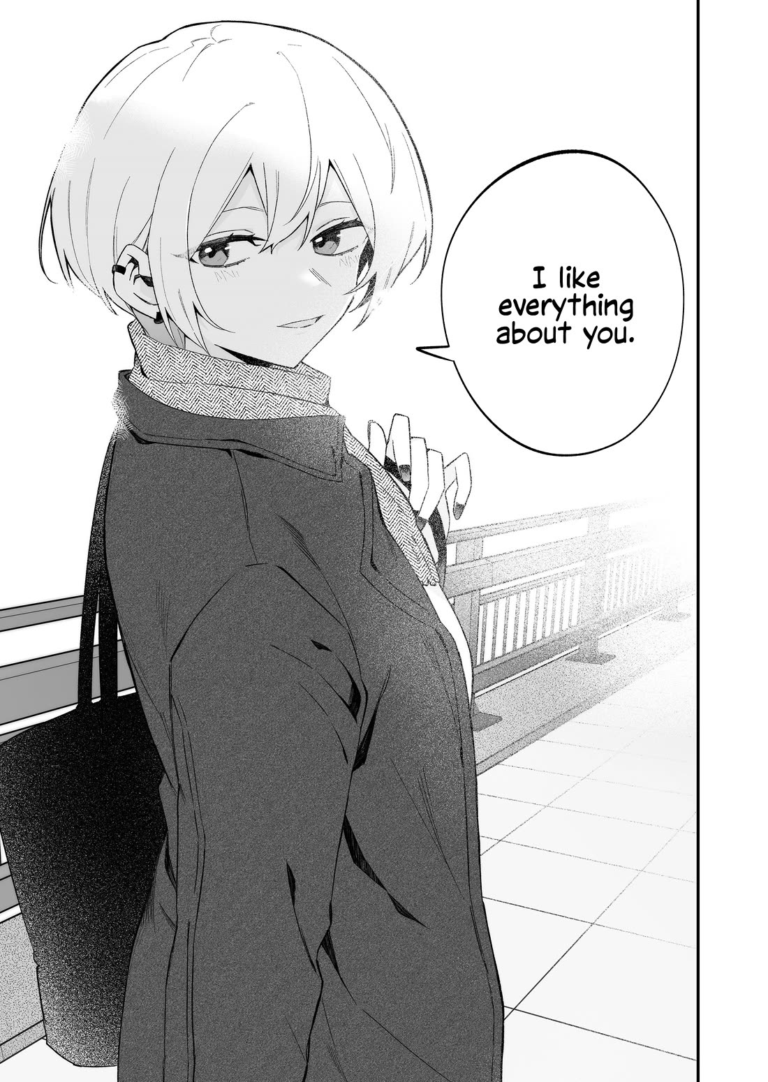 Wolf-chan Is Trying to Feign Indifference Chapter 75 page 13 - Chapter 75: Love gossip and an interrogation