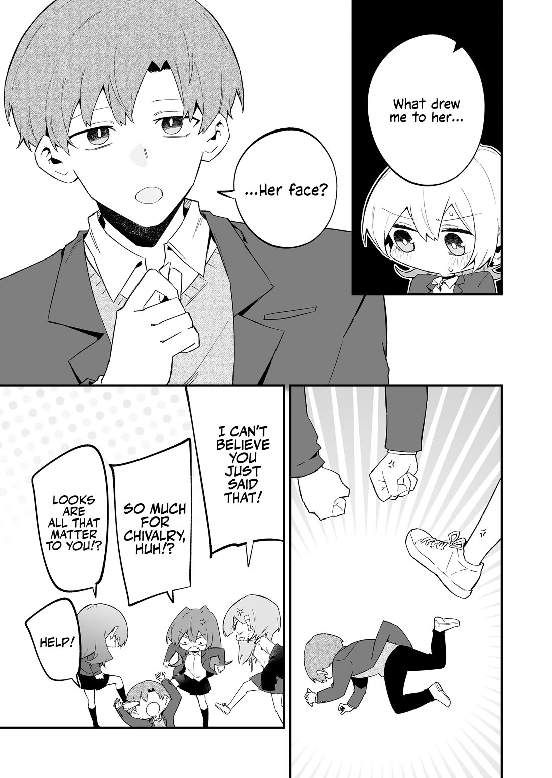 Wolf-chan Is Trying to Feign Indifference Chapter 75 page 7 - Chapter 75: Love gossip and an interrogation