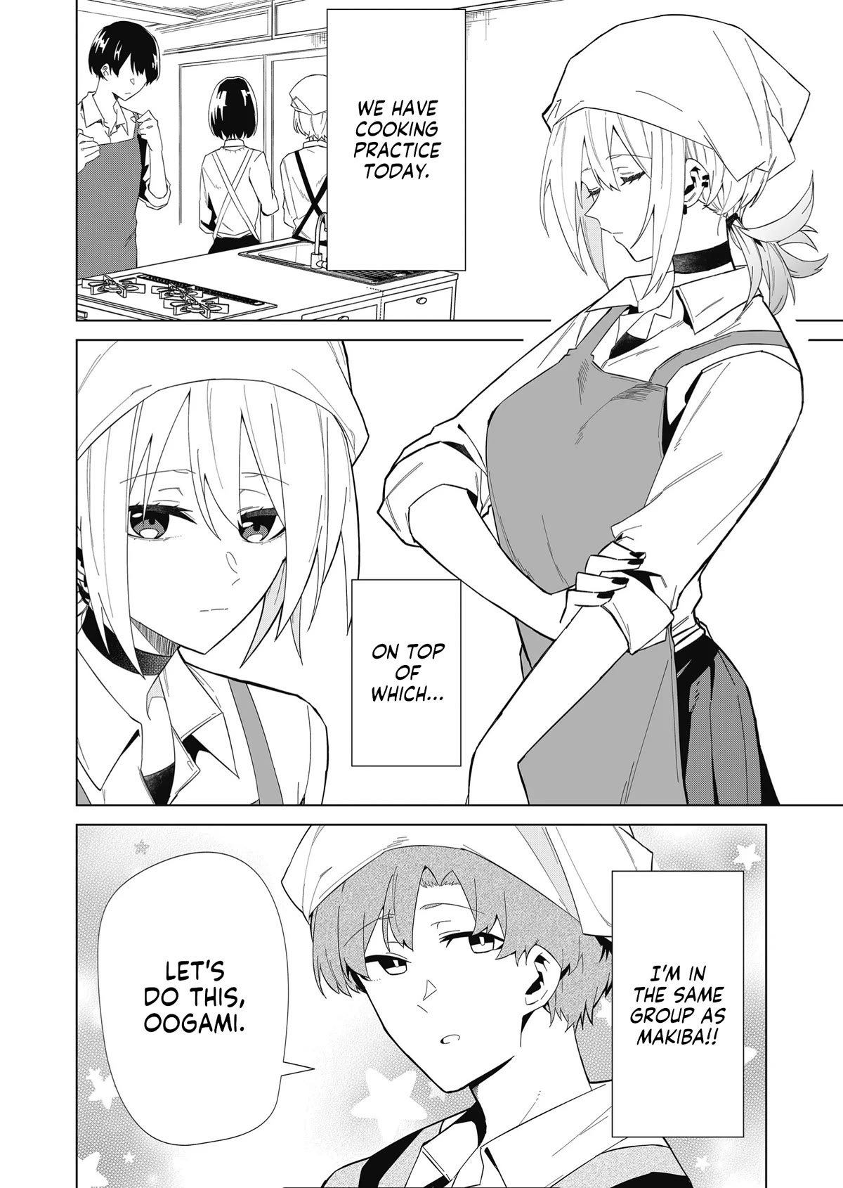 Wolf-chan Is Trying to Feign Indifference Chapter 8 page 2 - Chapter 8: Cooking Practice and Attentive Listening