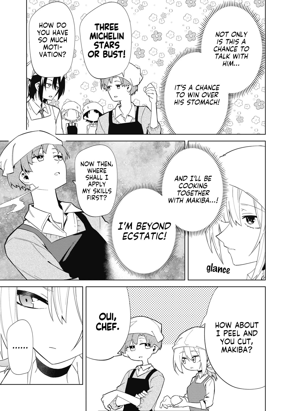 Wolf-chan Is Trying to Feign Indifference Chapter 8 page 3 - Chapter 8: Cooking Practice and Attentive Listening