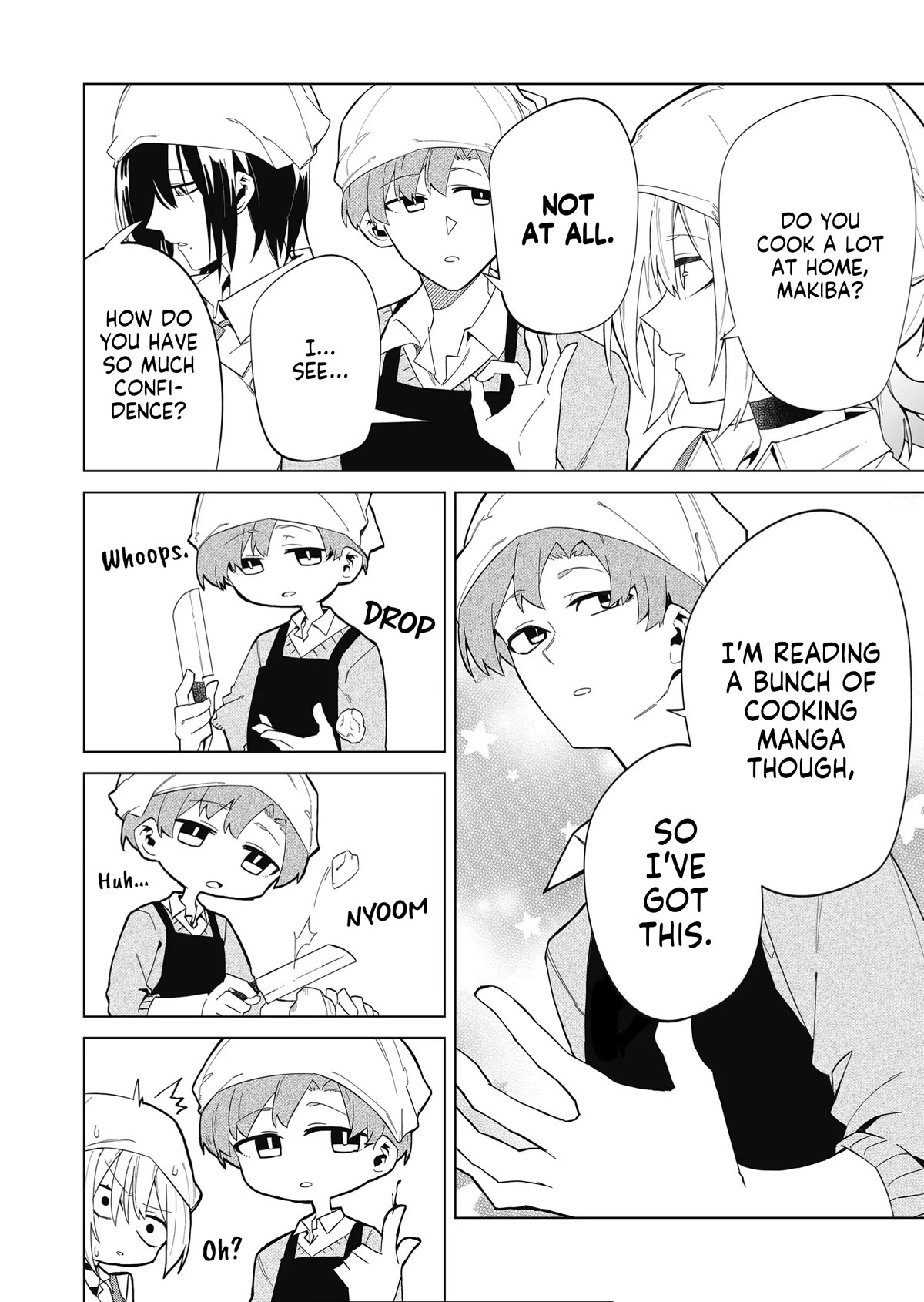 Wolf-chan Is Trying to Feign Indifference Chapter 8 page 4 - Chapter 8: Cooking Practice and Attentive Listening