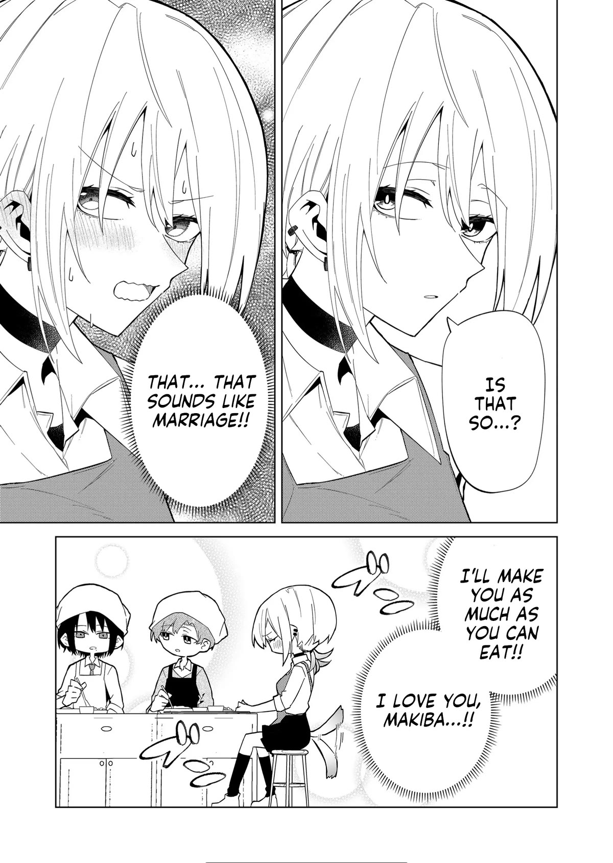 Wolf-chan Is Trying to Feign Indifference Chapter 8 page 9 - Chapter 8: Cooking Practice and Attentive Listening