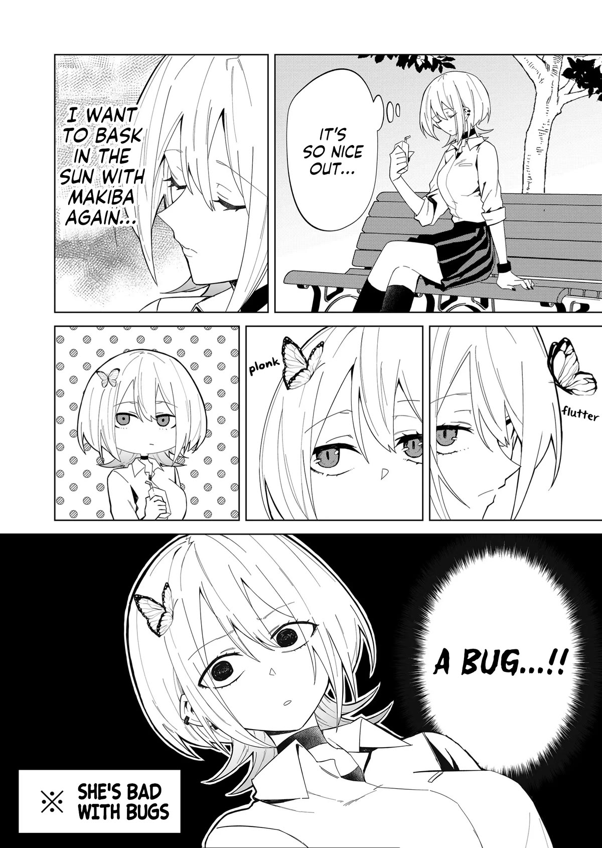 Wolf-chan Is Trying to Feign Indifference Chapter 9 page 6 - Chapter 9: Bugs and Love Talk
