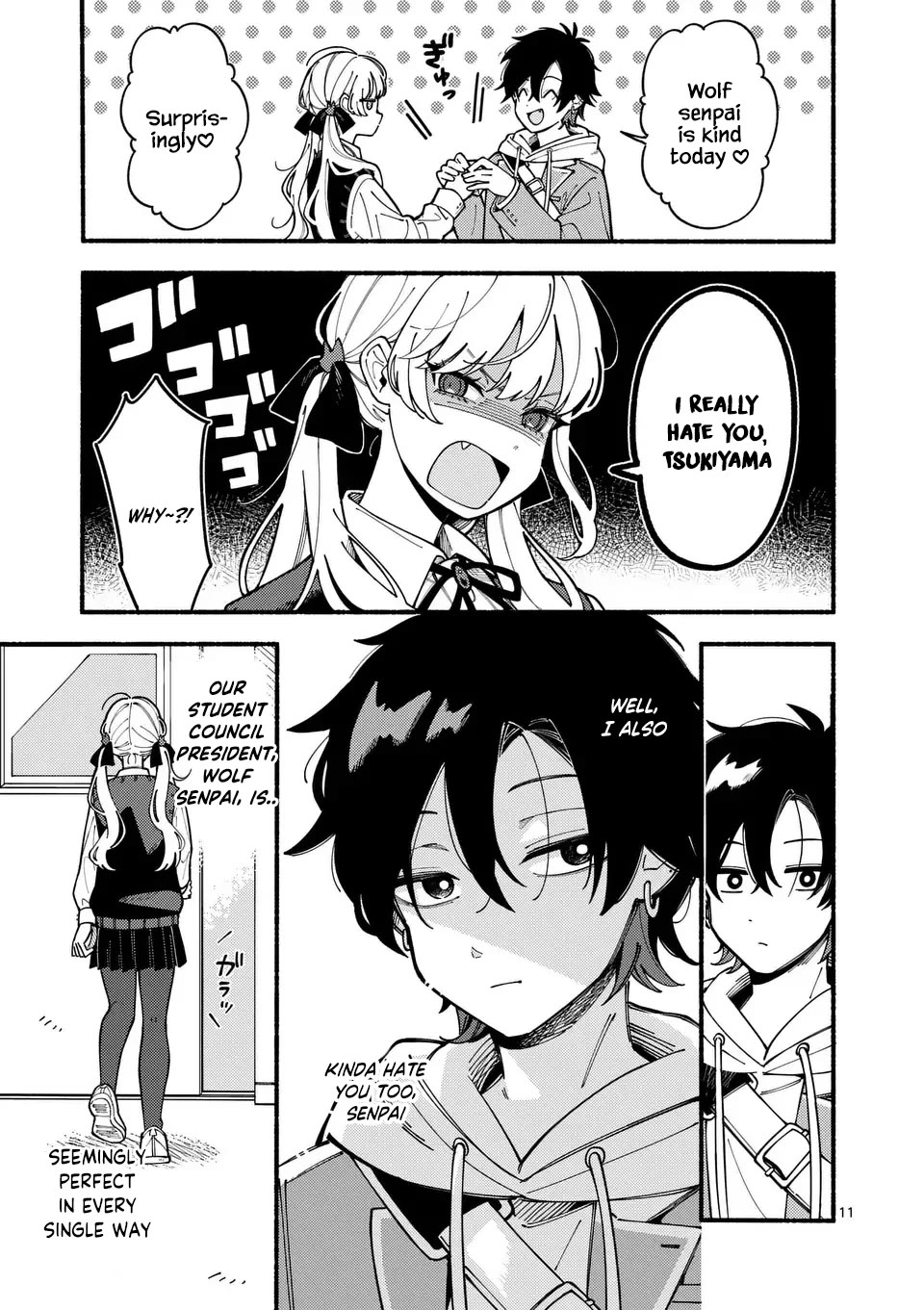 Wolf Falls in Love with Moon Chapter 1 page 10 - Chapter 1: The Perfect You and Hopeless Me