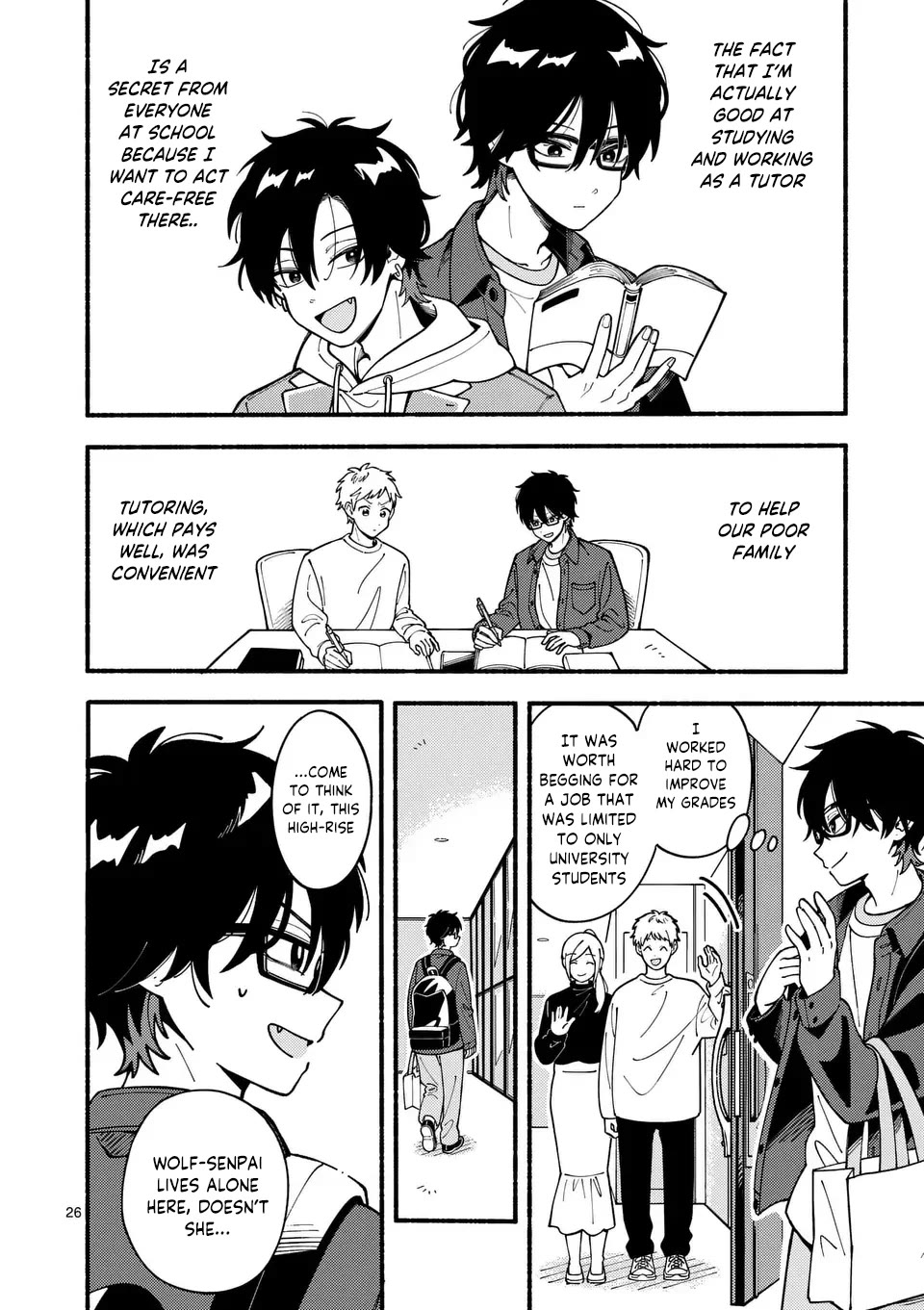 Wolf Falls in Love with Moon Chapter 1 page 25 - Chapter 1: The Perfect You and Hopeless Me