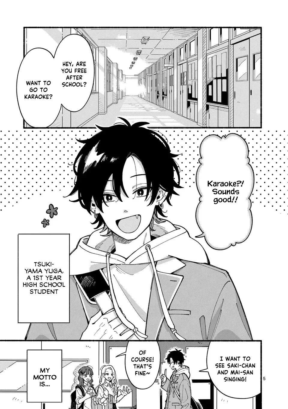 Wolf Falls in Love with Moon Chapter 1 page 4 - Chapter 1: The Perfect You and Hopeless Me