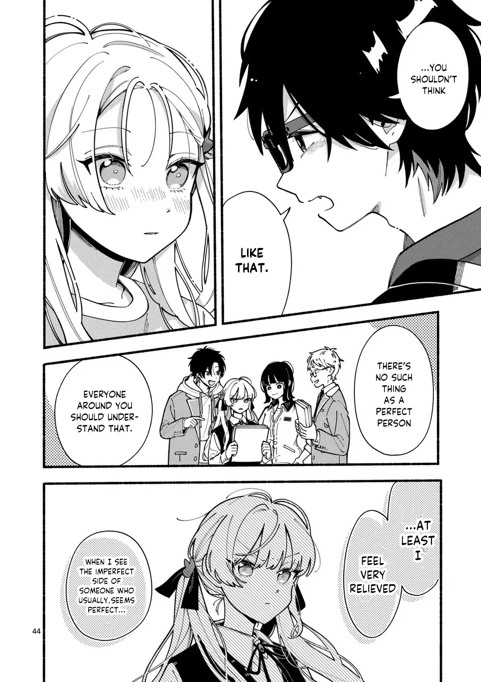 Wolf Falls in Love with Moon Chapter 1 page 43 - Chapter 1: The Perfect You and Hopeless Me