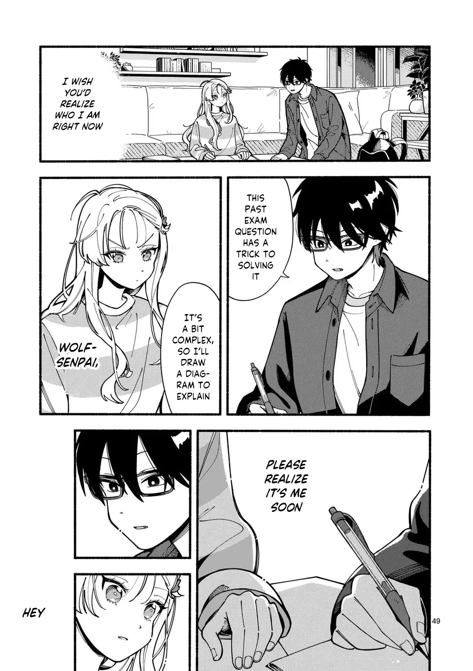 Wolf Falls in Love with Moon Chapter 1 page 48 - Chapter 1: The Perfect You and Hopeless Me