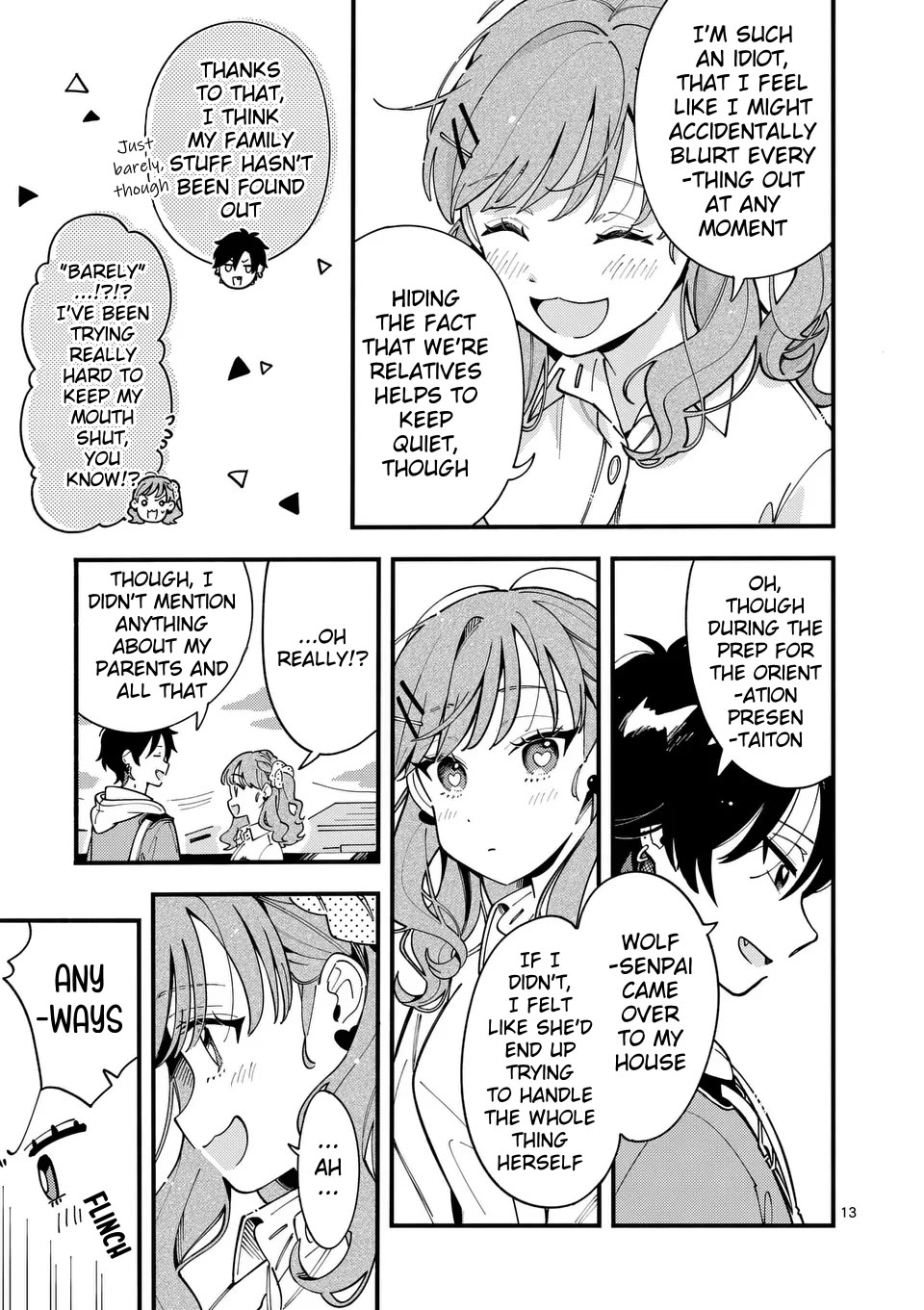 Wolf Falls in Love with Moon Chapter 12 page 13 - Chapter 12