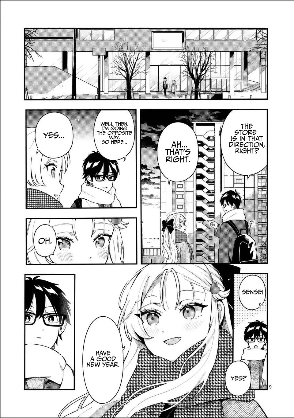 Wolf Falls in Love with Moon Chapter 38 page 9 - Chapter 38: Hey, Teacher