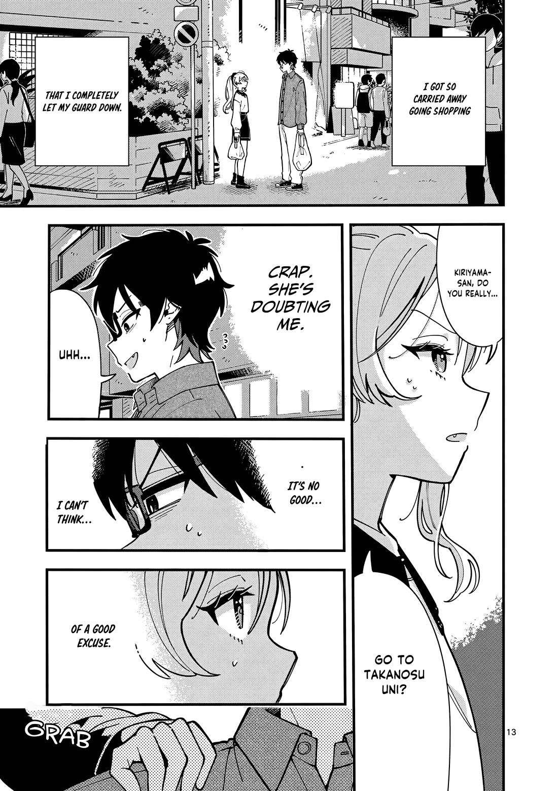 Wolf Falls in Love with Moon Chapter 4 page 14 - Chapter 4: A Night With Senpai
