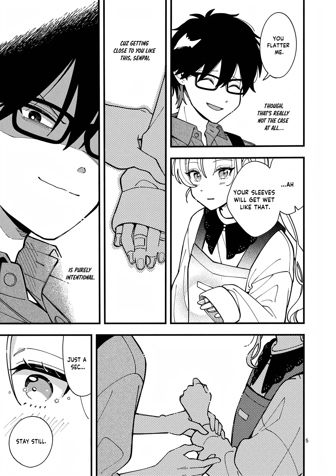 Wolf Falls in Love with Moon Chapter 4 page 6 - Chapter 4: A Night With Senpai