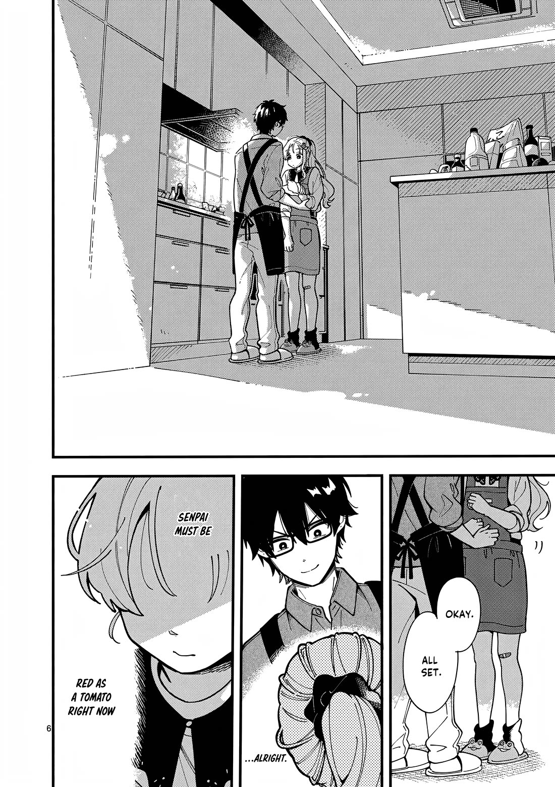 Wolf Falls in Love with Moon Chapter 4 page 7 - Chapter 4: A Night With Senpai