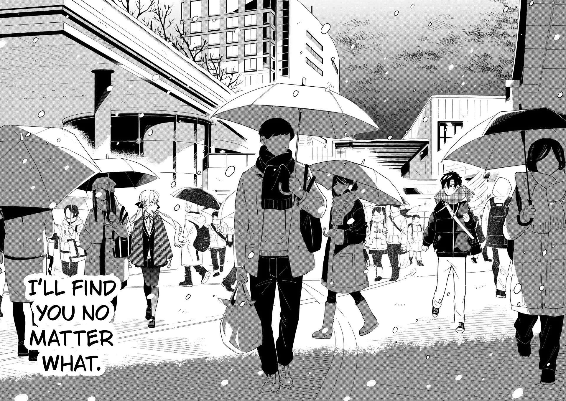 Wolf Falls in Love with Moon Chapter 42 page 14 - Chapter 42: In a snow-covered town