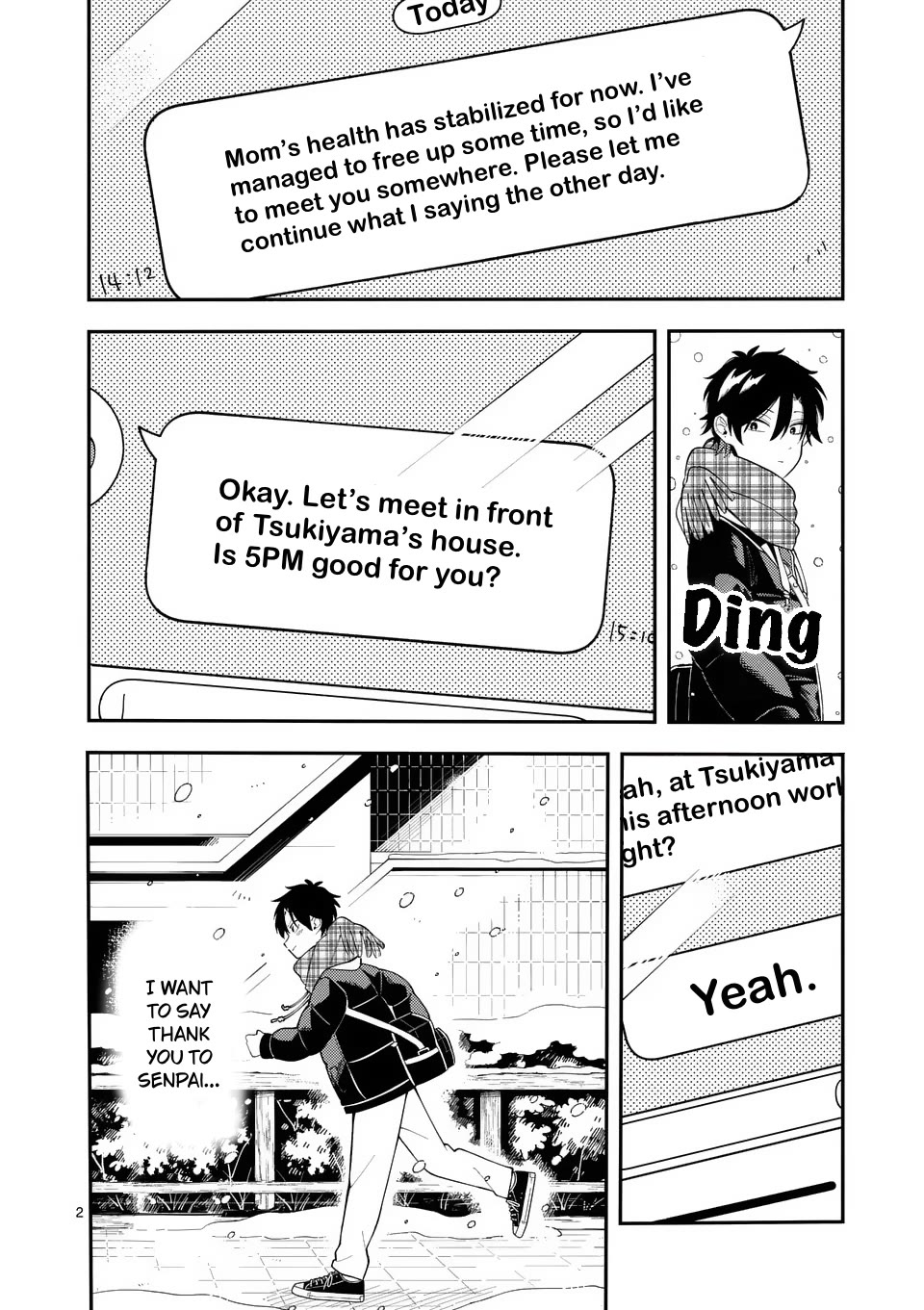 Wolf Falls in Love with Moon Chapter 42 page 2 - Chapter 42: In a snow-covered town