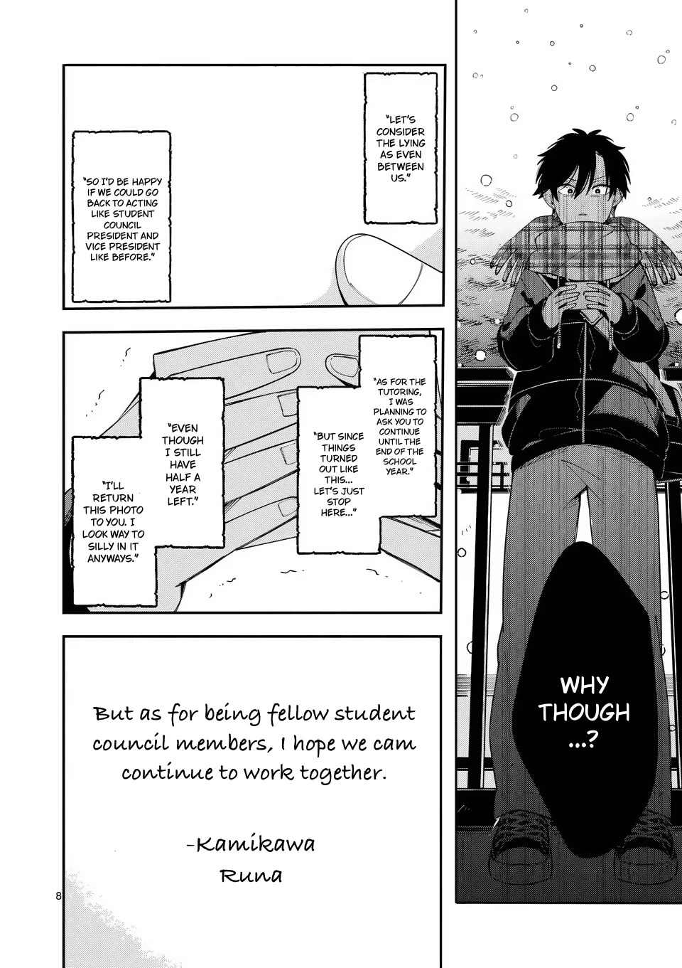 Wolf Falls in Love with Moon Chapter 42 page 8 - Chapter 42: In a snow-covered town