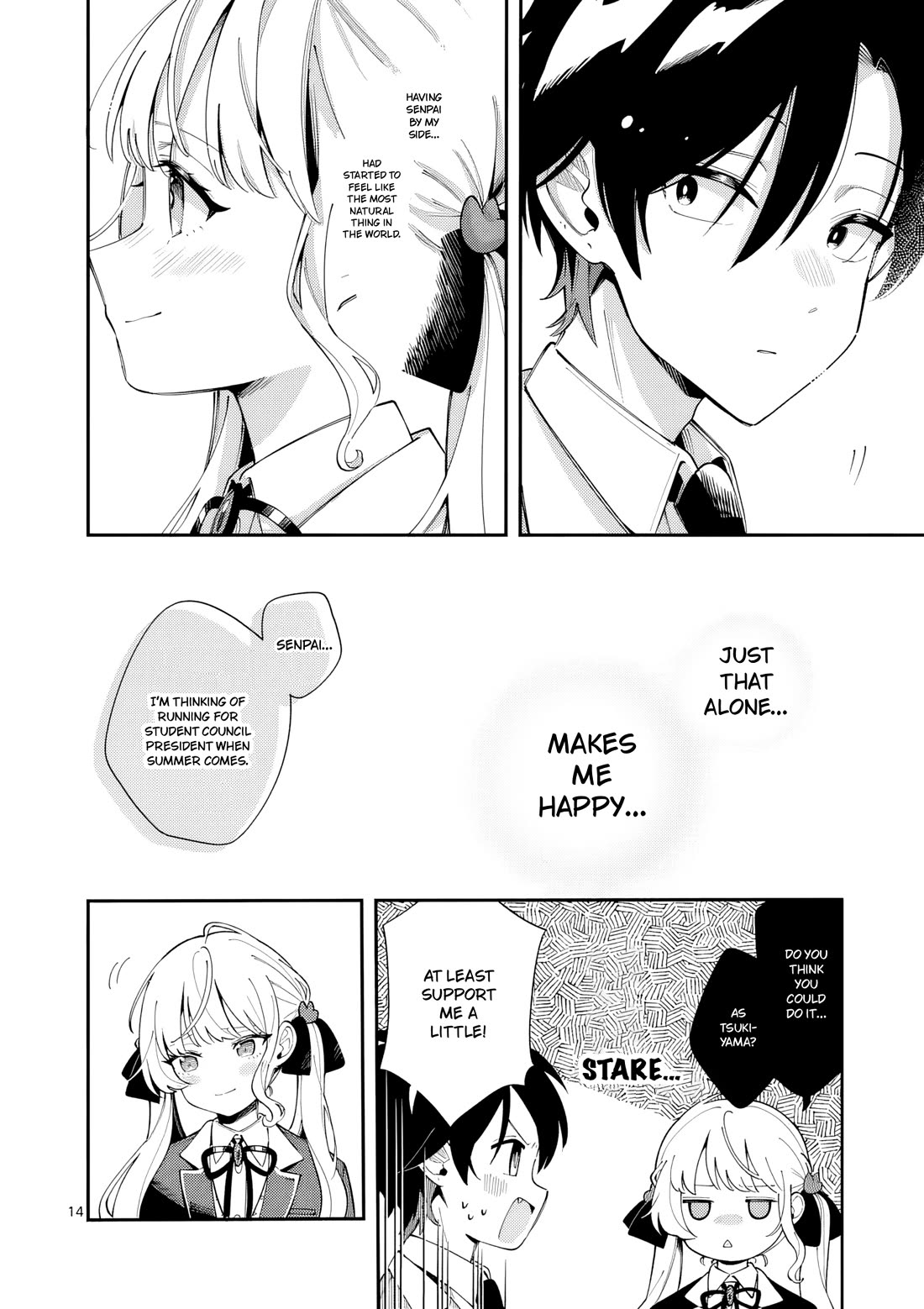 Wolf Falls in Love with Moon Chapter 45 page 14 - Chapter 45: The two of them, hand in hand [END]