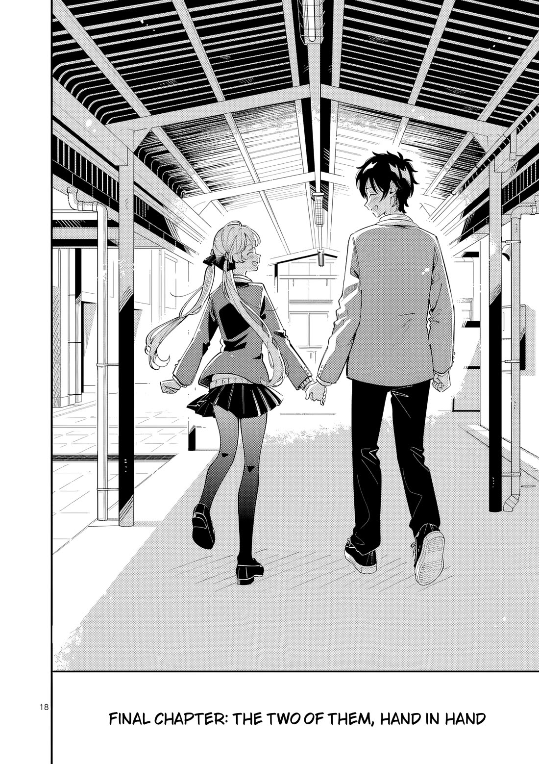 Wolf Falls in Love with Moon Chapter 45 page 17 - Chapter 45: The two of them, hand in hand [END]