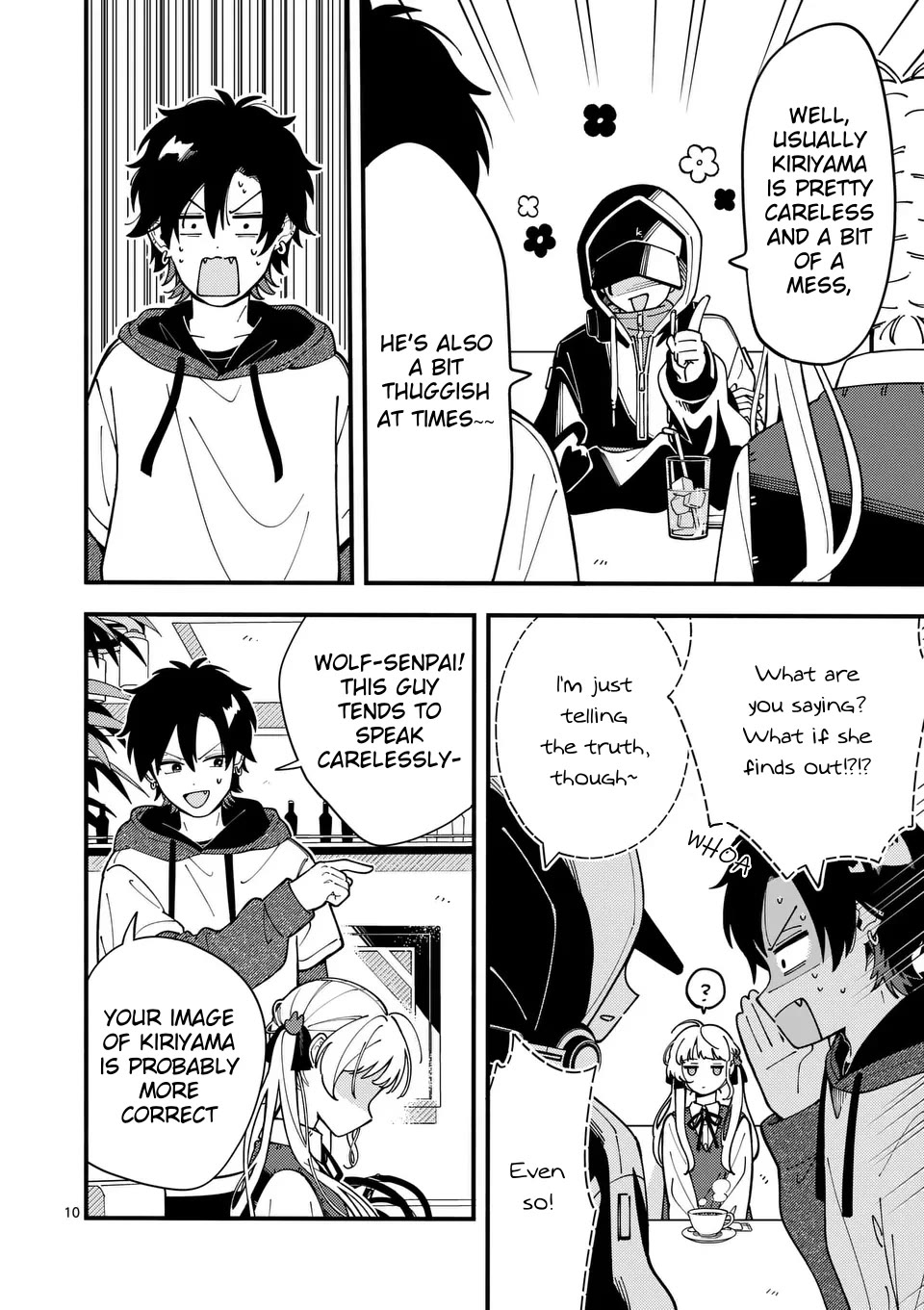 Wolf Falls in Love with Moon Chapter 5 page 10 - Chapter 5: Teach me, Karasuma-senpai