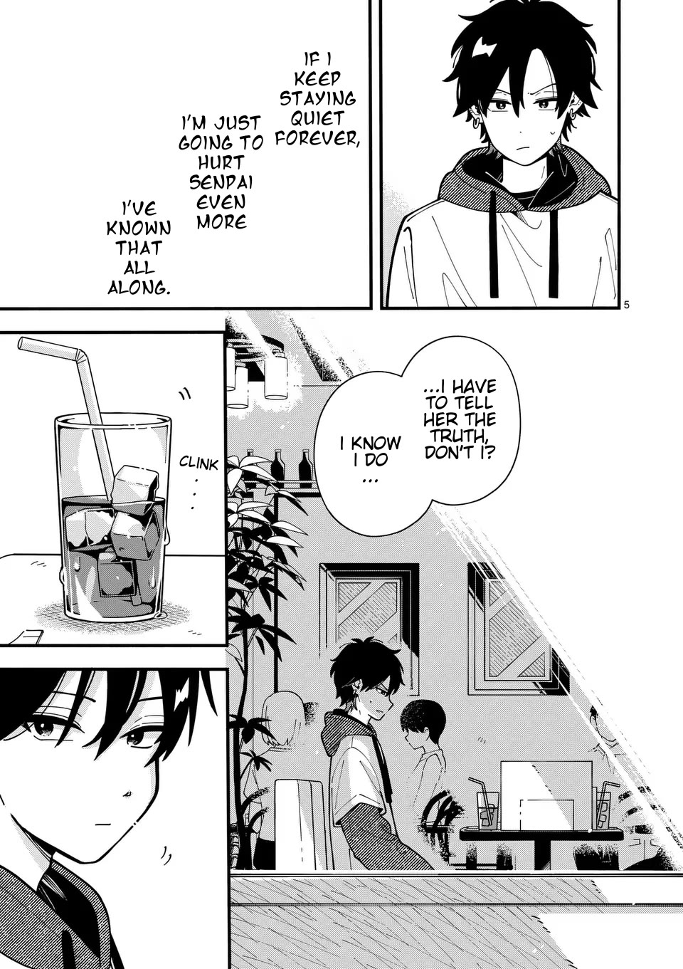 Wolf Falls in Love with Moon Chapter 5 page 5 - Chapter 5: Teach me, Karasuma-senpai