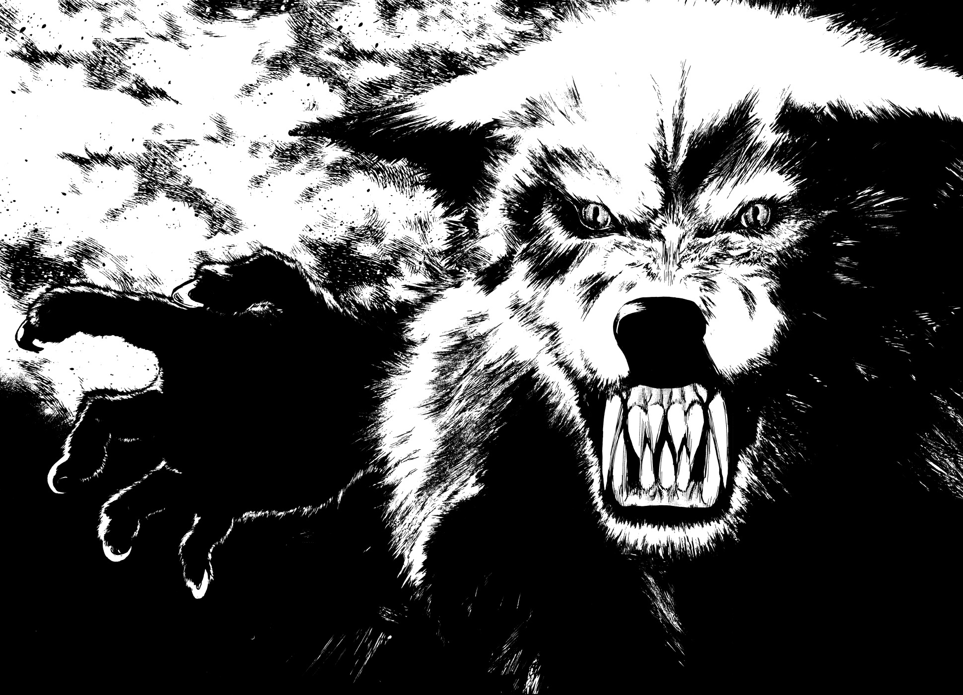 Wolf Guy - Ookami no Monshou Chapter 1 page 49 - Chapter 1: Wolfen Crest