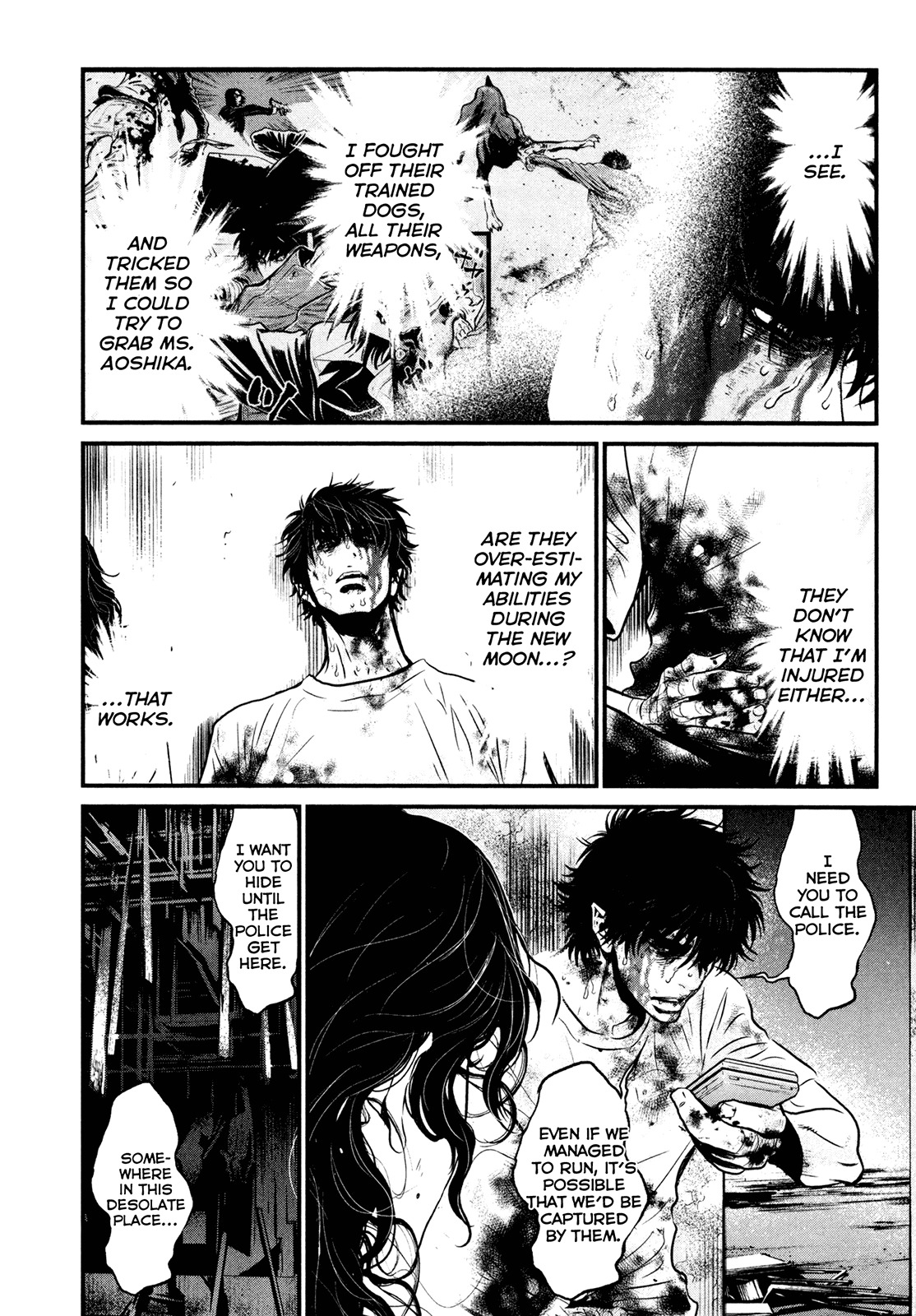 Wolf Guy - Ookami no Monshou Chapter 100 page 14 - Chapter 100: Raison d'etre