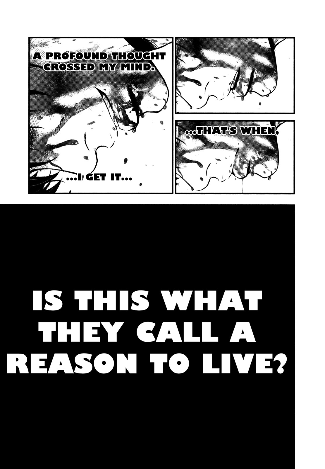 Wolf Guy - Ookami no Monshou Chapter 100 page 4 - Chapter 100: Raison d'etre