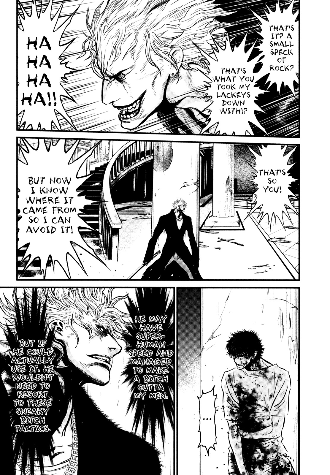 Wolf Guy - Ookami no Monshou Chapter 101 page 11 - Chapter 101: Confrontation