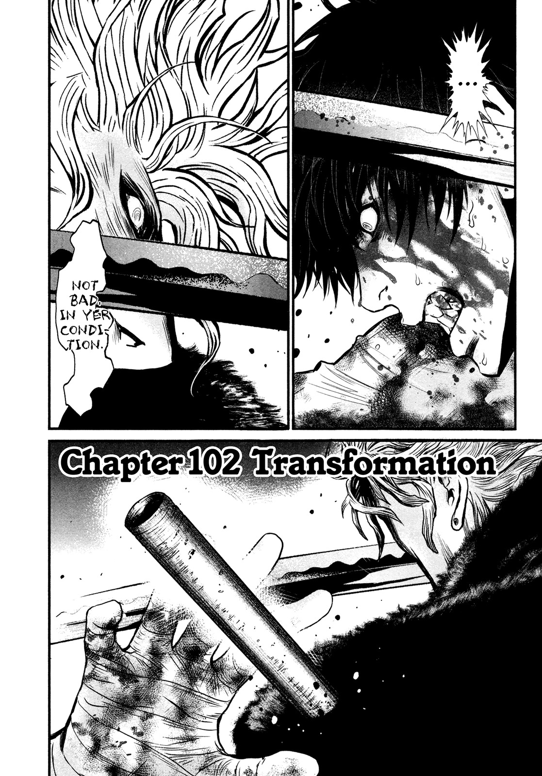 Wolf Guy - Ookami no Monshou Chapter 102 page 2 - Chapter 102: Transformation