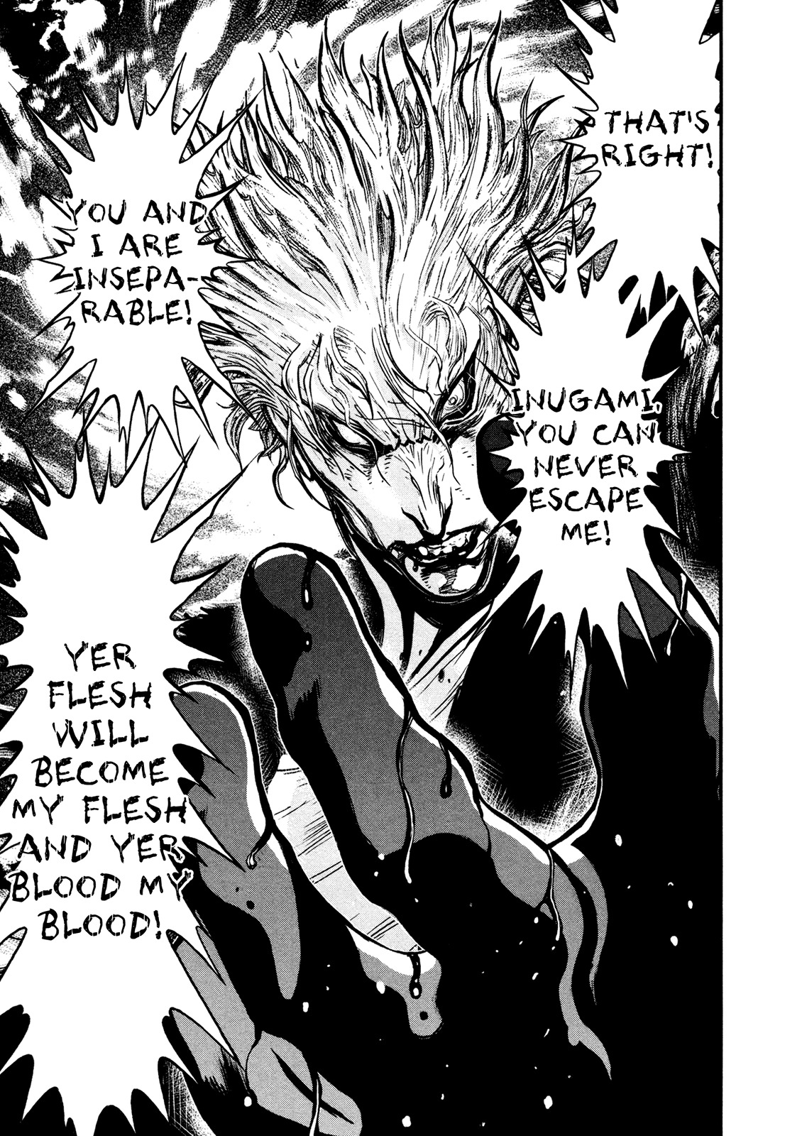 Wolf Guy - Ookami no Monshou Chapter 103 page 10 - Chapter 103: Fate