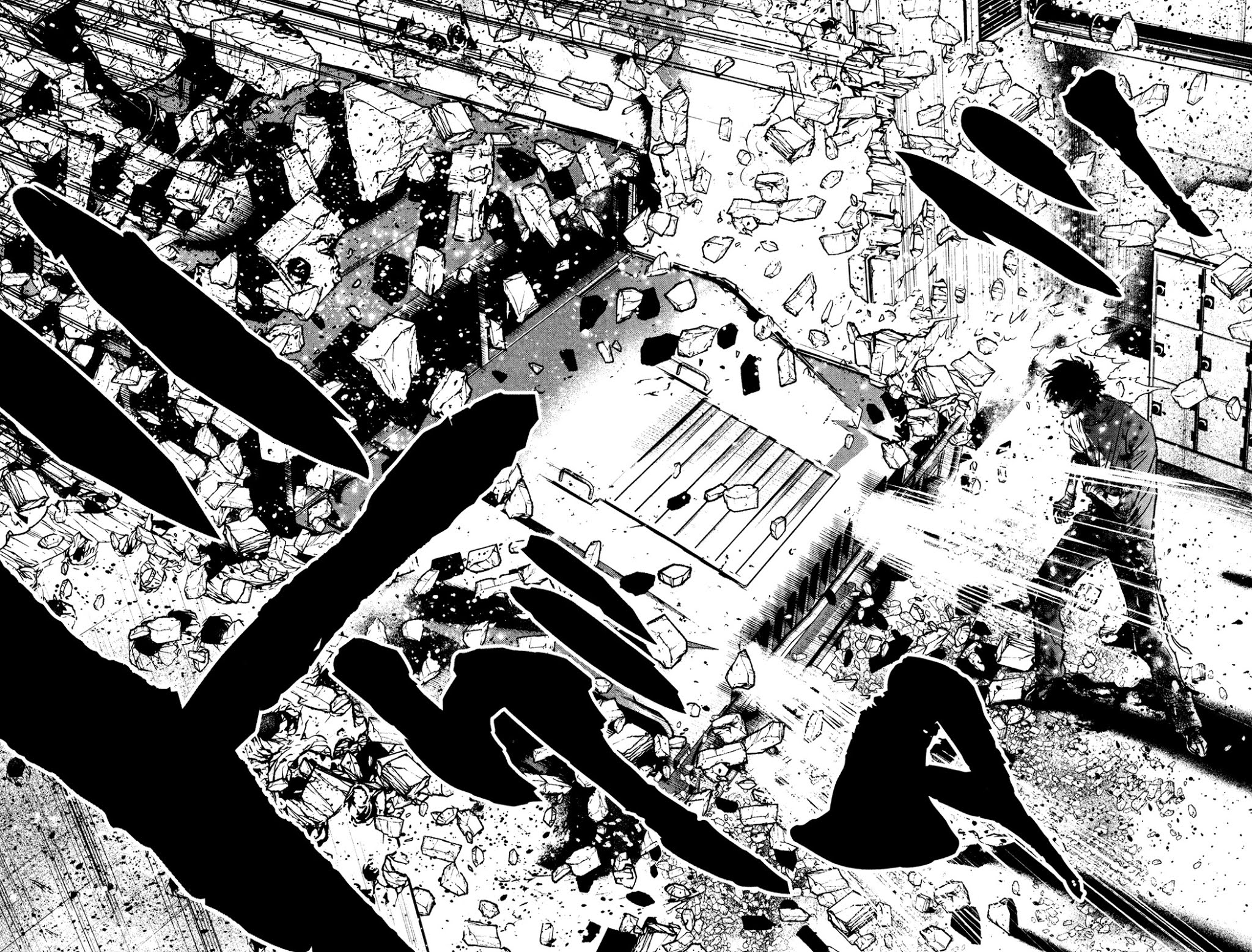 Wolf Guy - Ookami no Monshou Chapter 104 page 15 - Chapter 104: Darkness