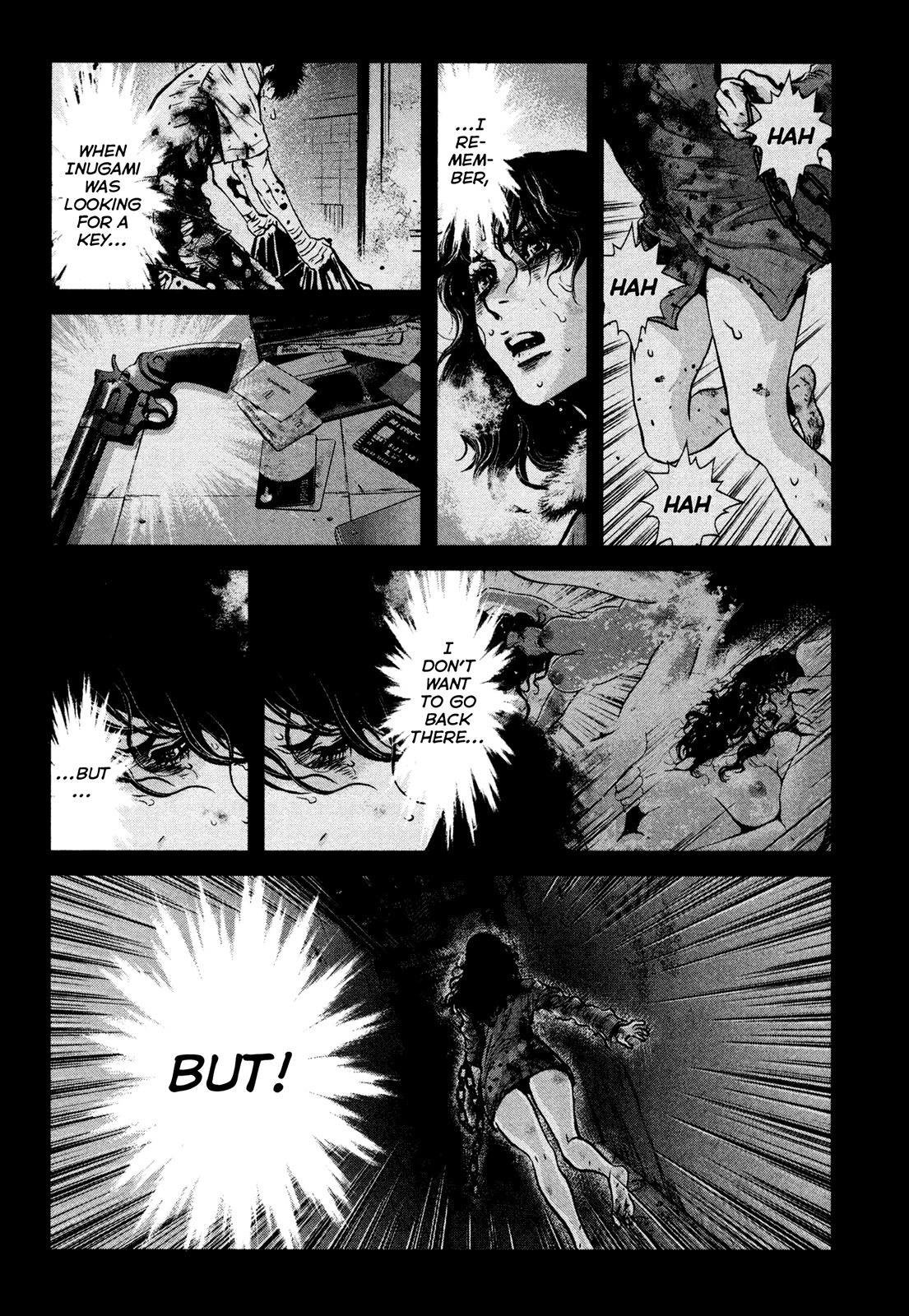 Wolf Guy - Ookami no Monshou Chapter 105 page 12 - Chapter 105: Struggle