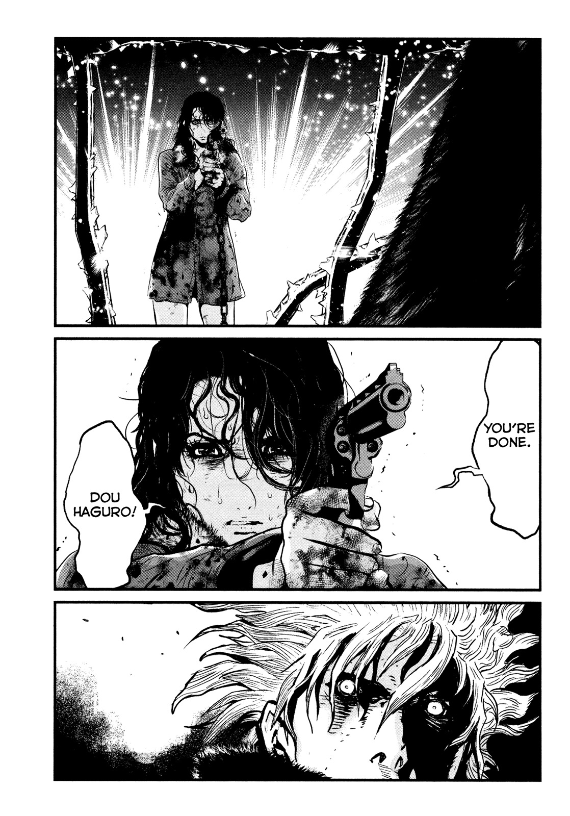 Wolf Guy - Ookami no Monshou Chapter 105 page 13 - Chapter 105: Struggle