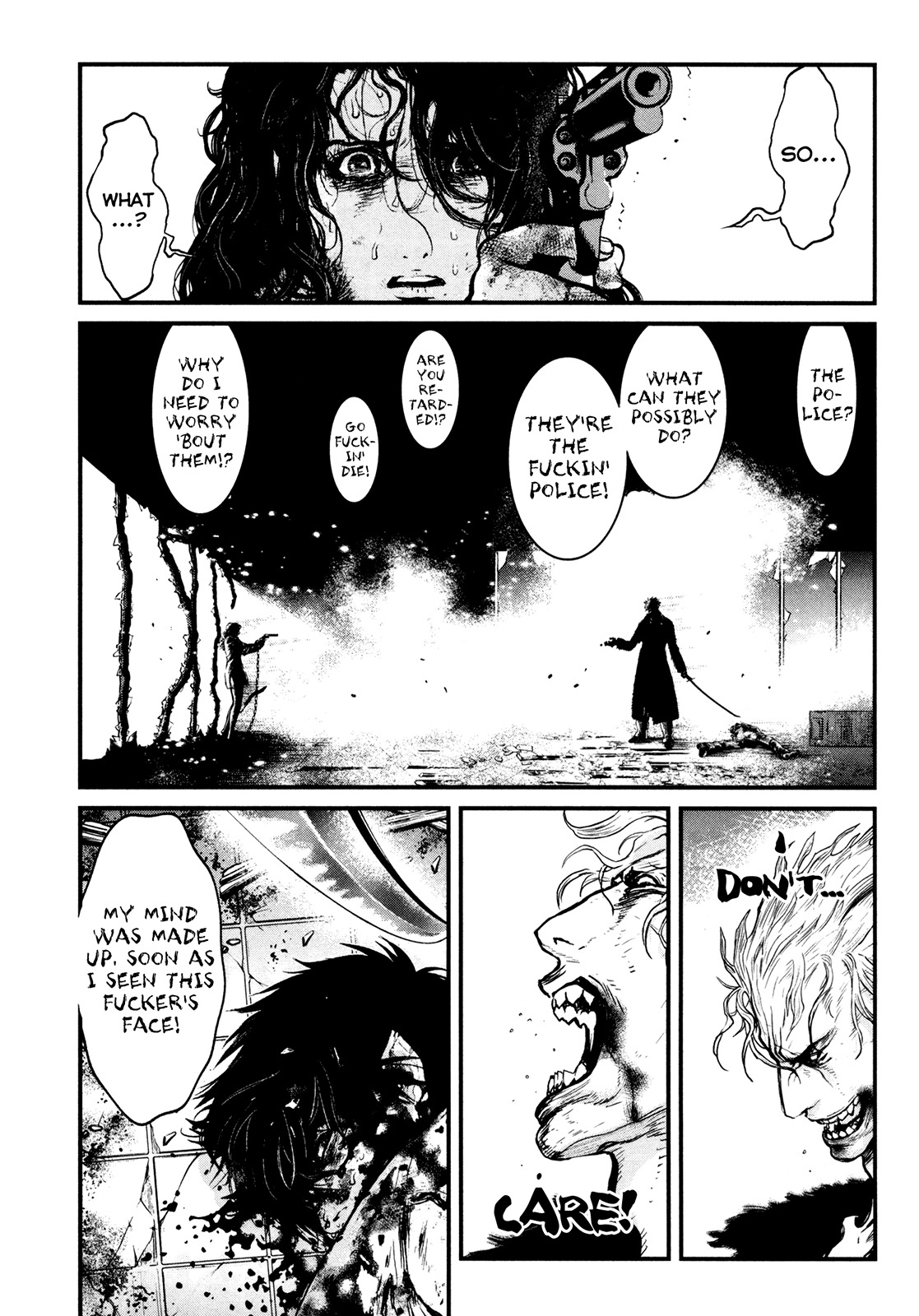 Wolf Guy - Ookami no Monshou Chapter 106 page 4 - Chapter 106: Gut