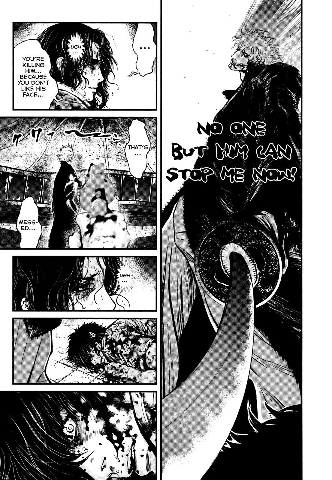 Wolf Guy - Ookami no Monshou Chapter 106 page 5 - Chapter 106: Gut