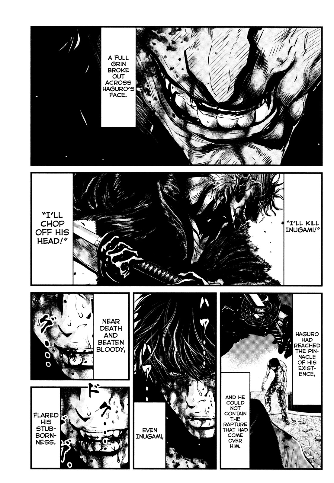 Wolf Guy - Ookami no Monshou Chapter 108 page 15 - Chapter 108: A Dark Bloodlust