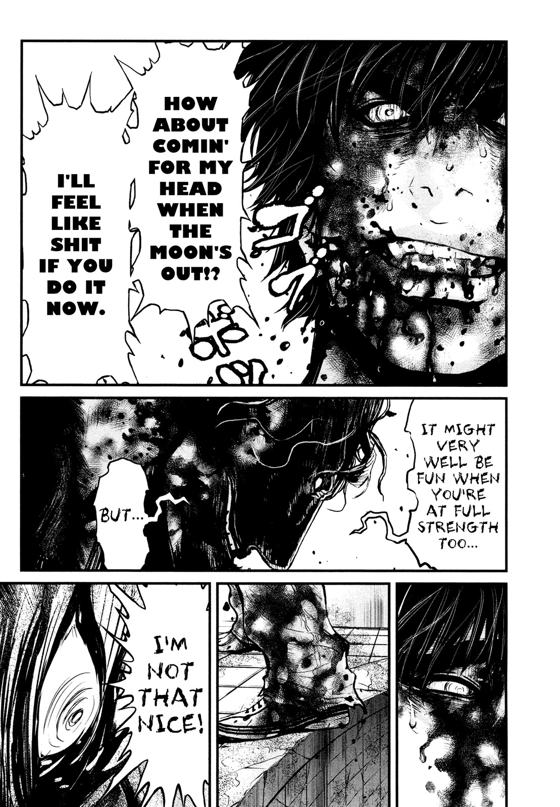 Wolf Guy - Ookami no Monshou Chapter 108 page 16 - Chapter 108: A Dark Bloodlust