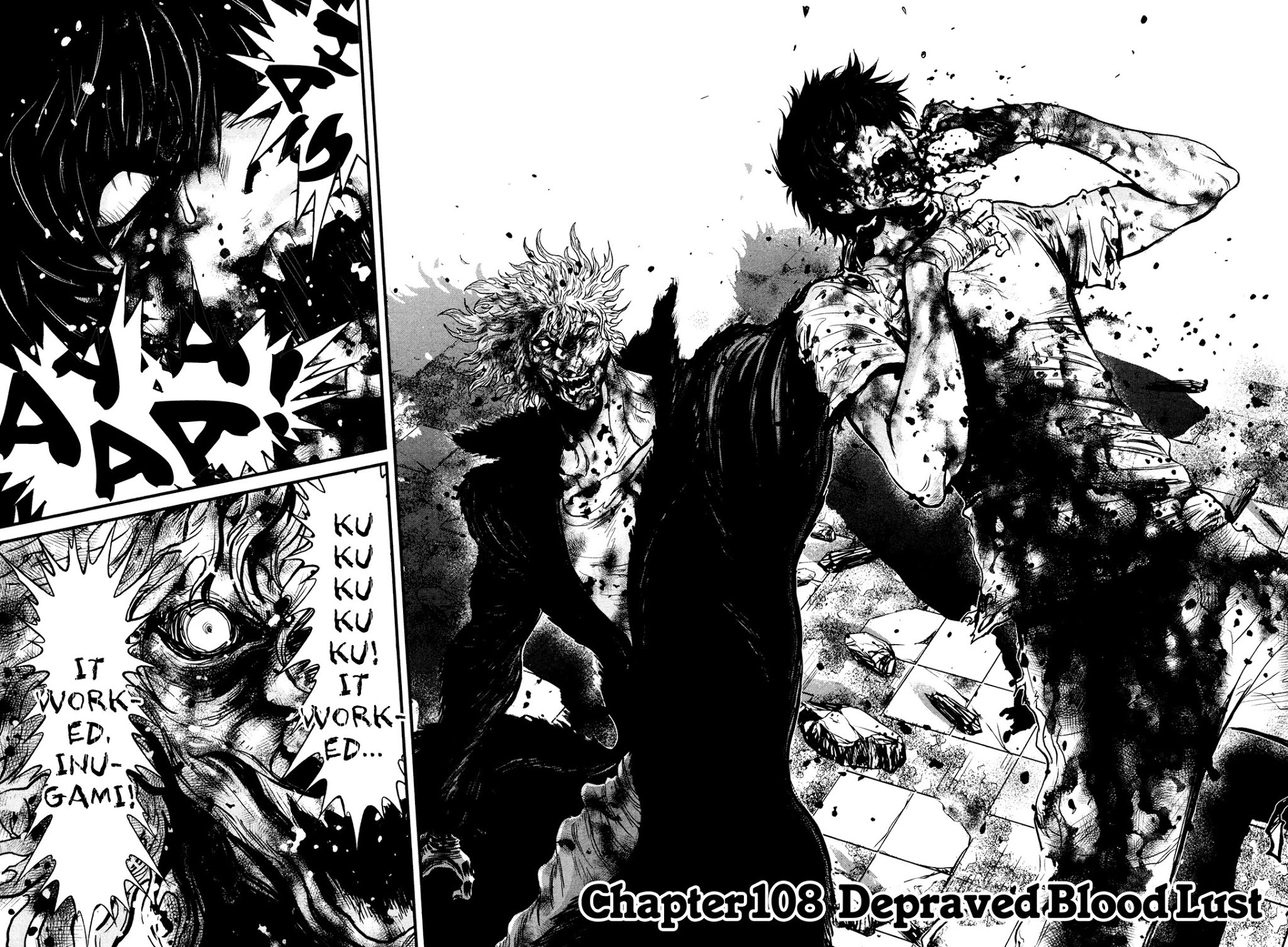 Wolf Guy - Ookami no Monshou Chapter 108 page 6 - Chapter 108: A Dark Bloodlust