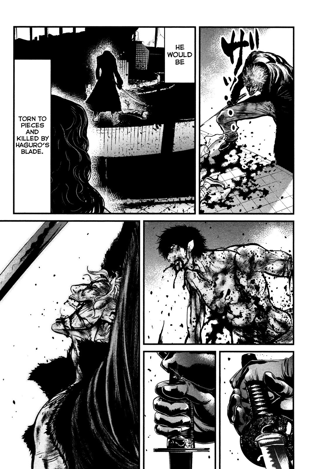 Wolf Guy - Ookami no Monshou Chapter 109 page 14 - Chapter 109: Desperation