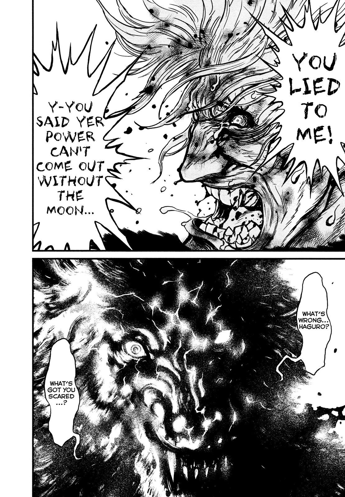 Wolf Guy - Ookami no Monshou Chapter 110 page 11 - Chapter 110: The Moon and the Sun