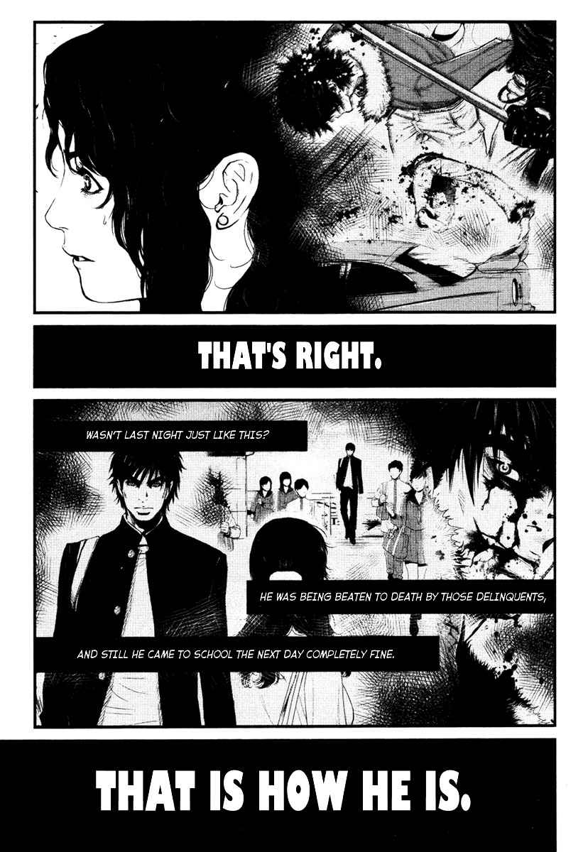 Wolf Guy - Ookami no Monshou Chapter 12 page 14 - Chapter 12: Wound