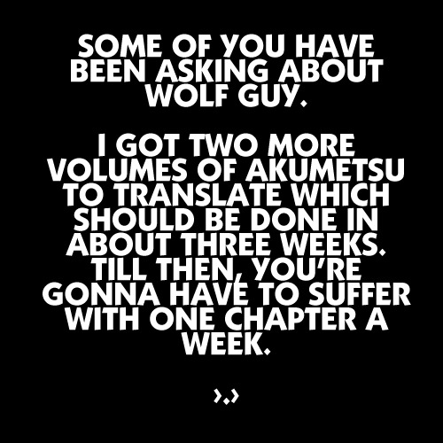 Wolf Guy - Ookami no Monshou Chapter 14 page 21 - Chapter 14: Room