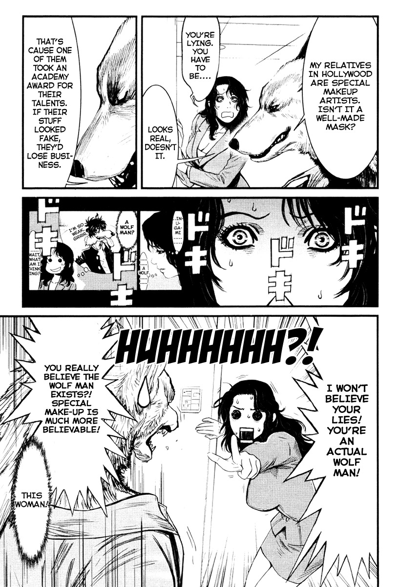 Wolf Guy - Ookami no Monshou Chapter 15 page 3 - Chapter 15: Mask