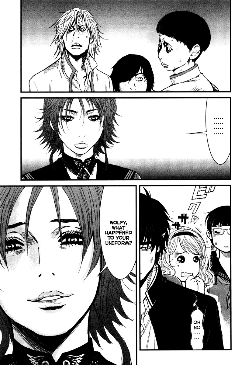 Wolf Guy - Ookami no Monshou Chapter 19 page 20 - Chapter 19: Attendance